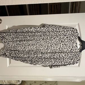 Aerie Leopard Print Kimono